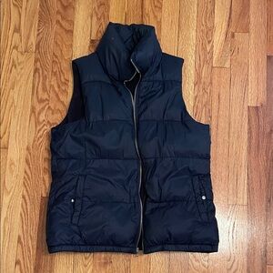 Navy Blue Puffer Vest